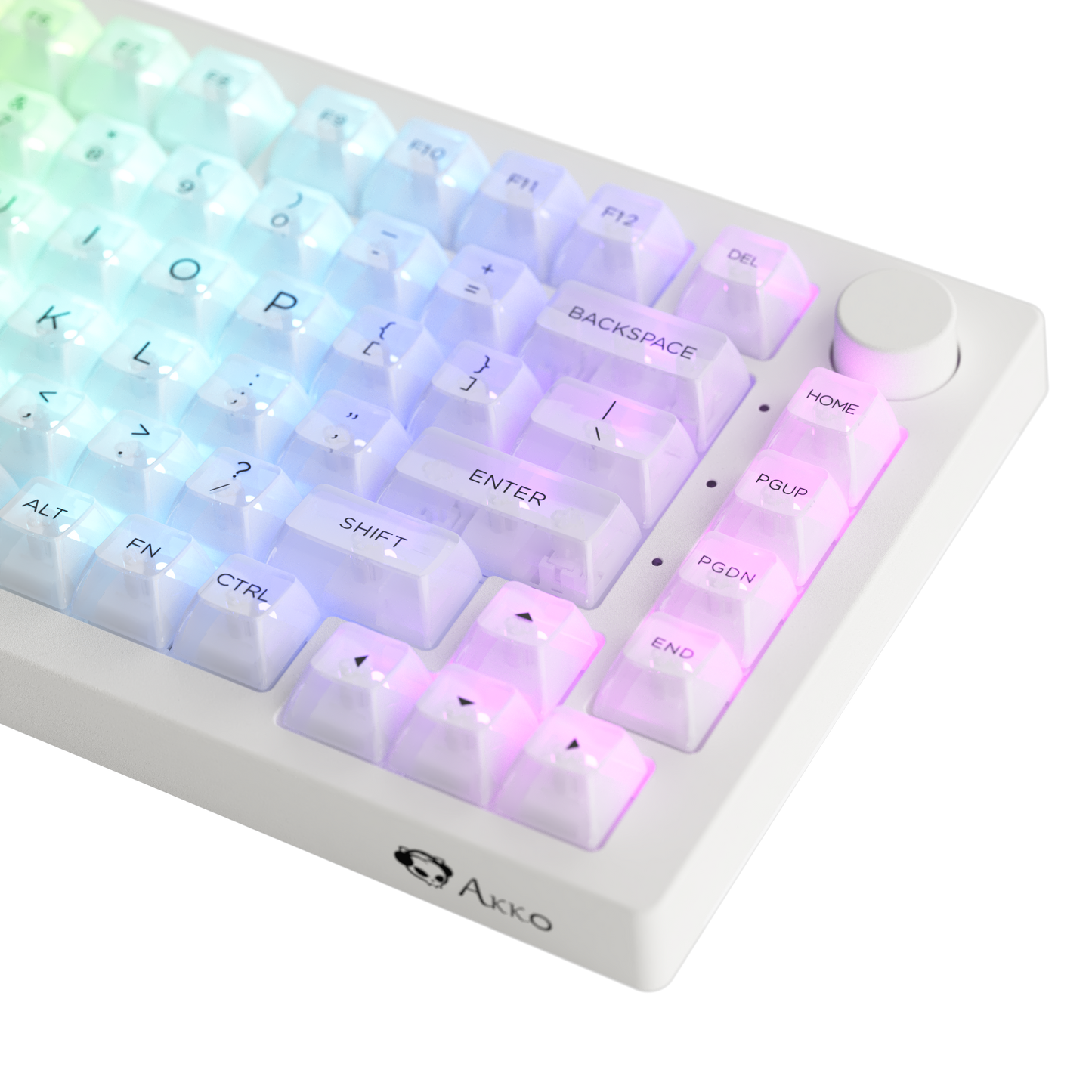 AKKO ASA CLEAR KEYCAP SET (SHINE THROUGH)