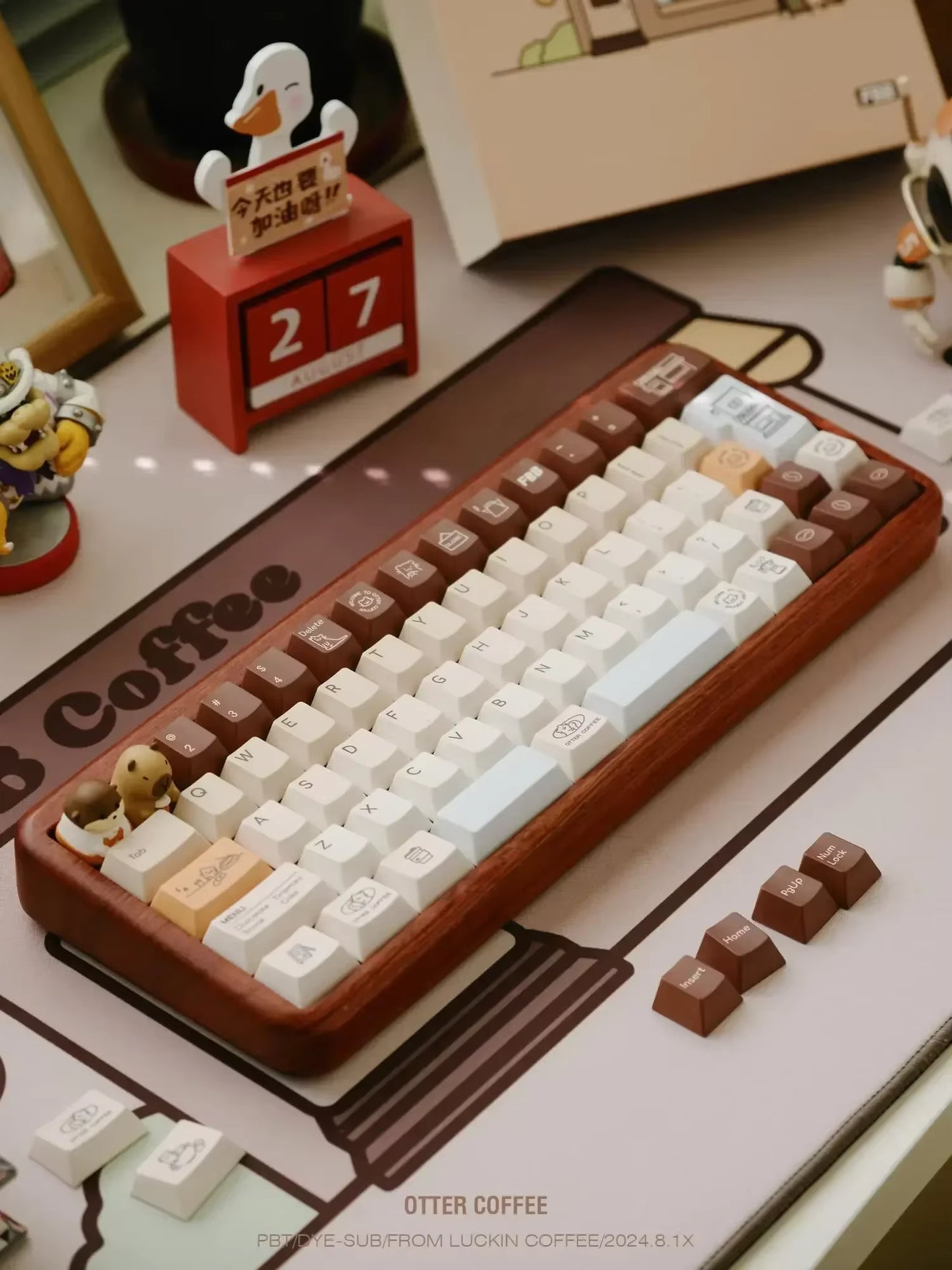 FBB - OTTER COFFEE KEYCAPS