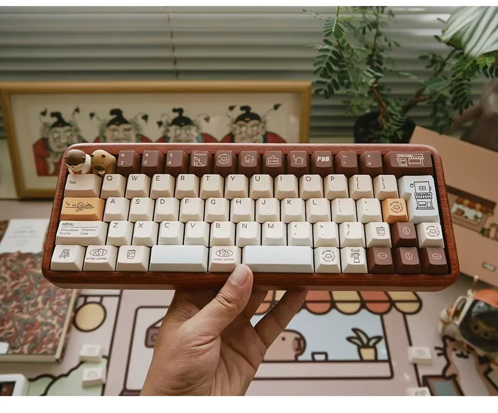 FBB - OTTER COFFEE KEYCAPS