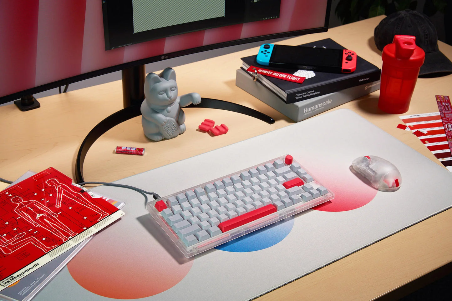 ONEOFZERO Si75-HE FULLY ASSEMBLED KEYBOARD