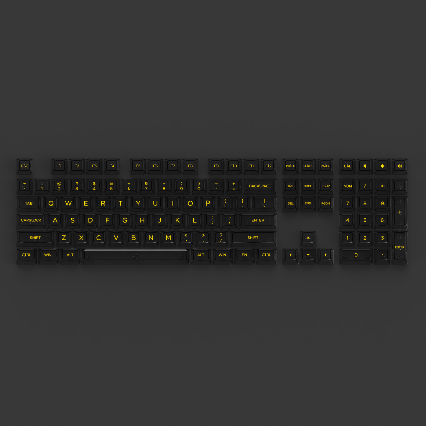 AKKO ASA CLEAR KEYCAP SET (SHINE THROUGH)