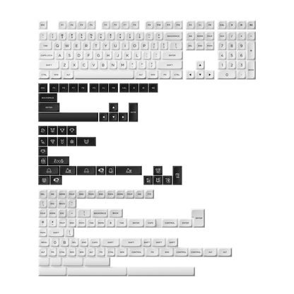 AKKO BLACK ON WHITE BoW