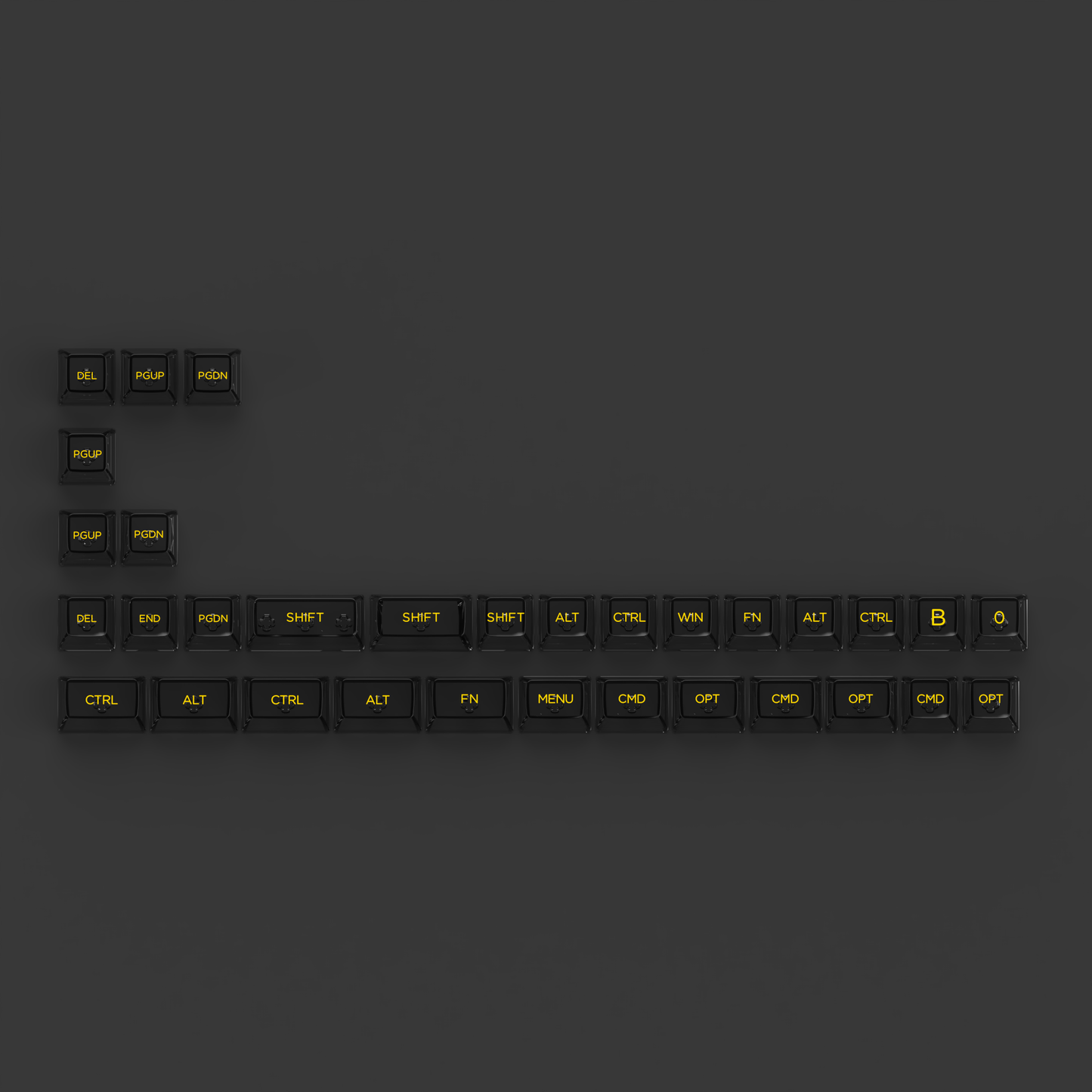 AKKO ASA CLEAR KEYCAP SET (SHINE THROUGH)