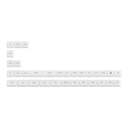 AKKO ASA CLEAR KEYCAP SET (SHINE THROUGH)