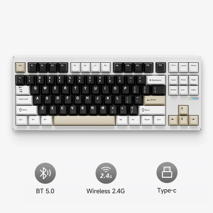 MCHOSE GX87S ALUMINUM CUSTOM MECHANICAL KEYBOARD