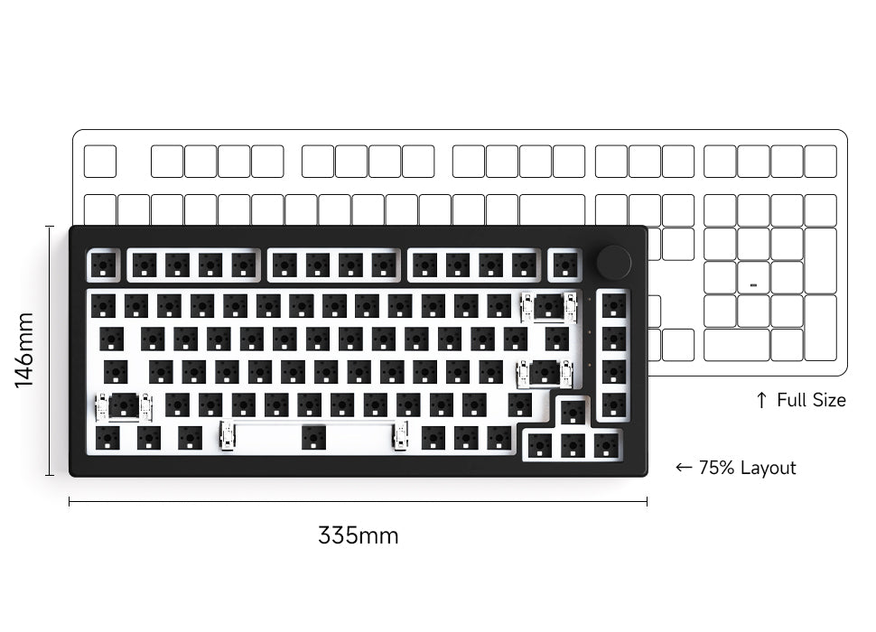 AKKO 5075B VIA WIRELESS