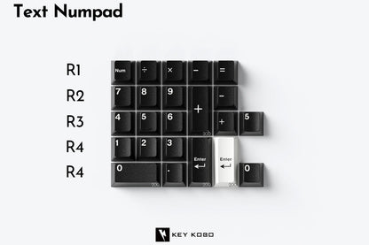 KEY KOBO TEXT - WHITE ON BLACK
