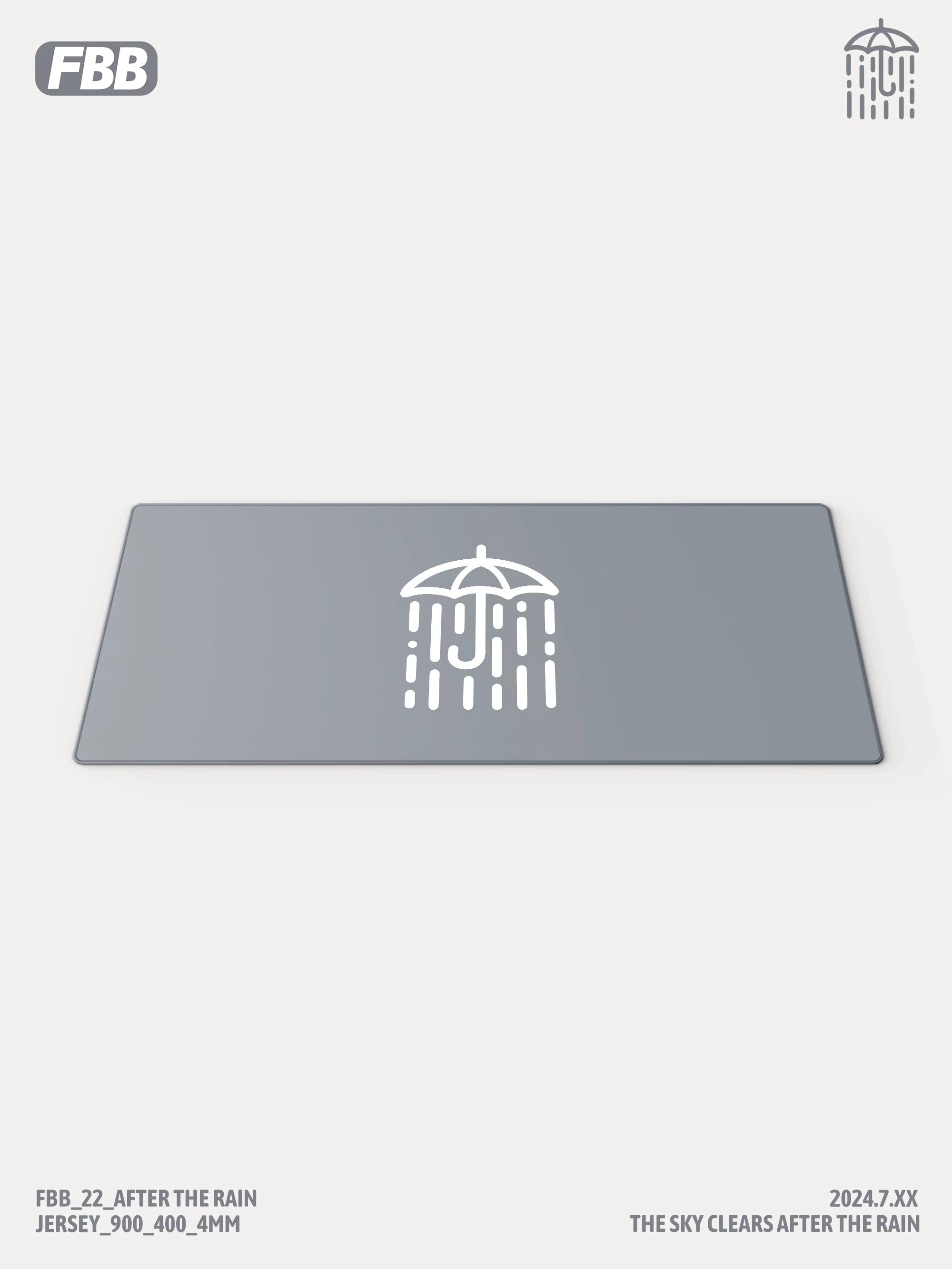 FBB AFTER THE RAIN DESKMAT