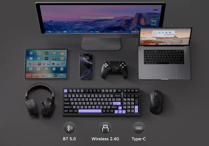 MCHOSE G98 PRO 98% TRI-MODE FULLY ASSEMBLED KEYBOARD