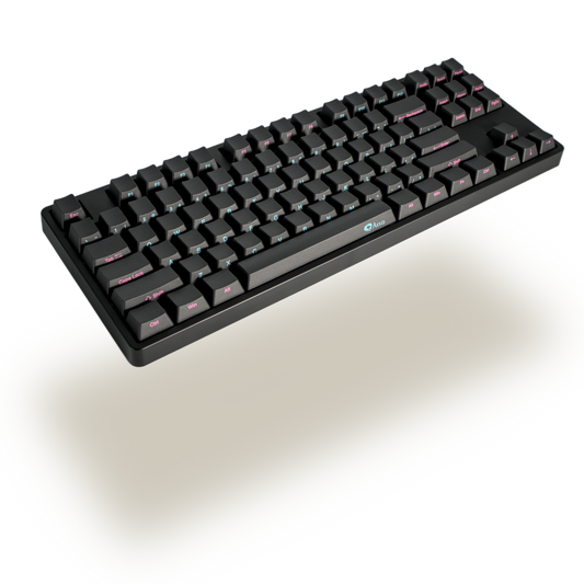 AKKO 5087S MIDNIGHT QMK WITH SIDE PRINTED KEYCAPS