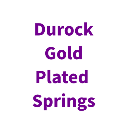 DUROCK GOLD PLATED SPRINGS