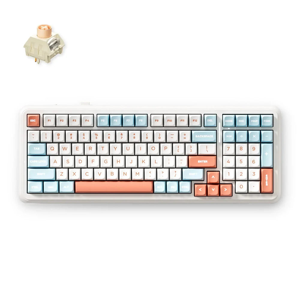 MCHOSE K99 V2 98% TRI-MODE FULLY ASSEMBLED KEYBOARD