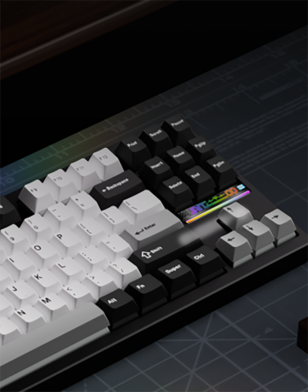 Weikav NUT87 editing cluster underglow