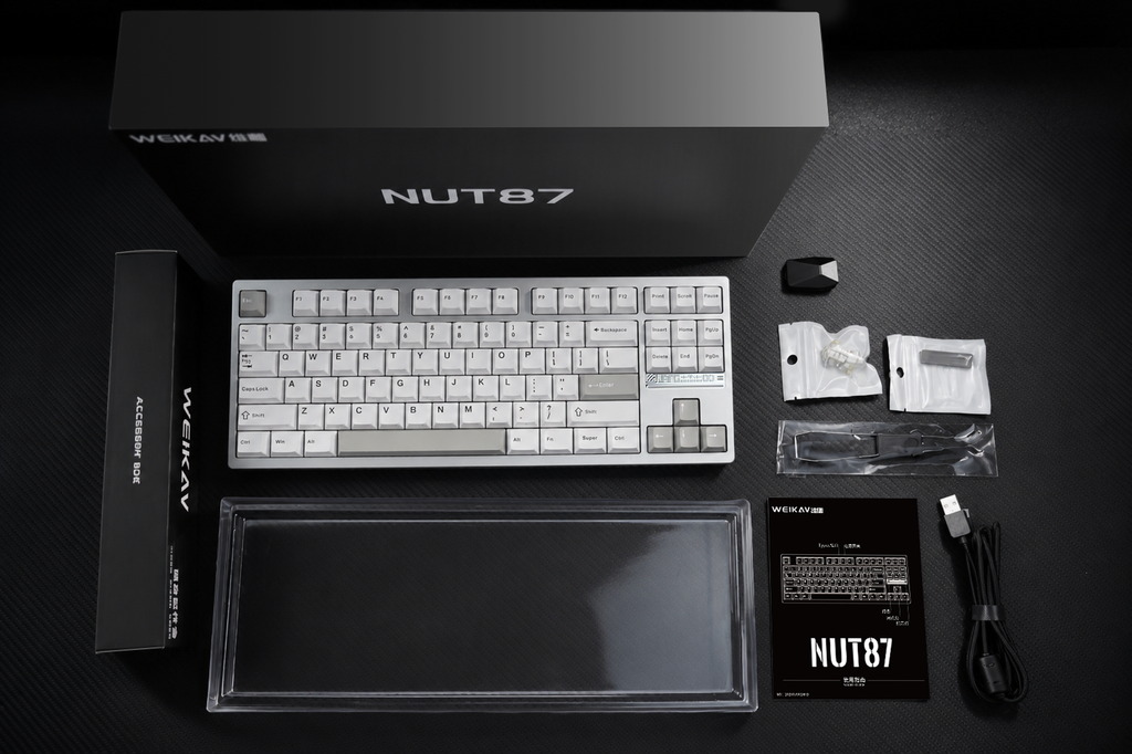Weikav NUT87 package contents and technical specifications