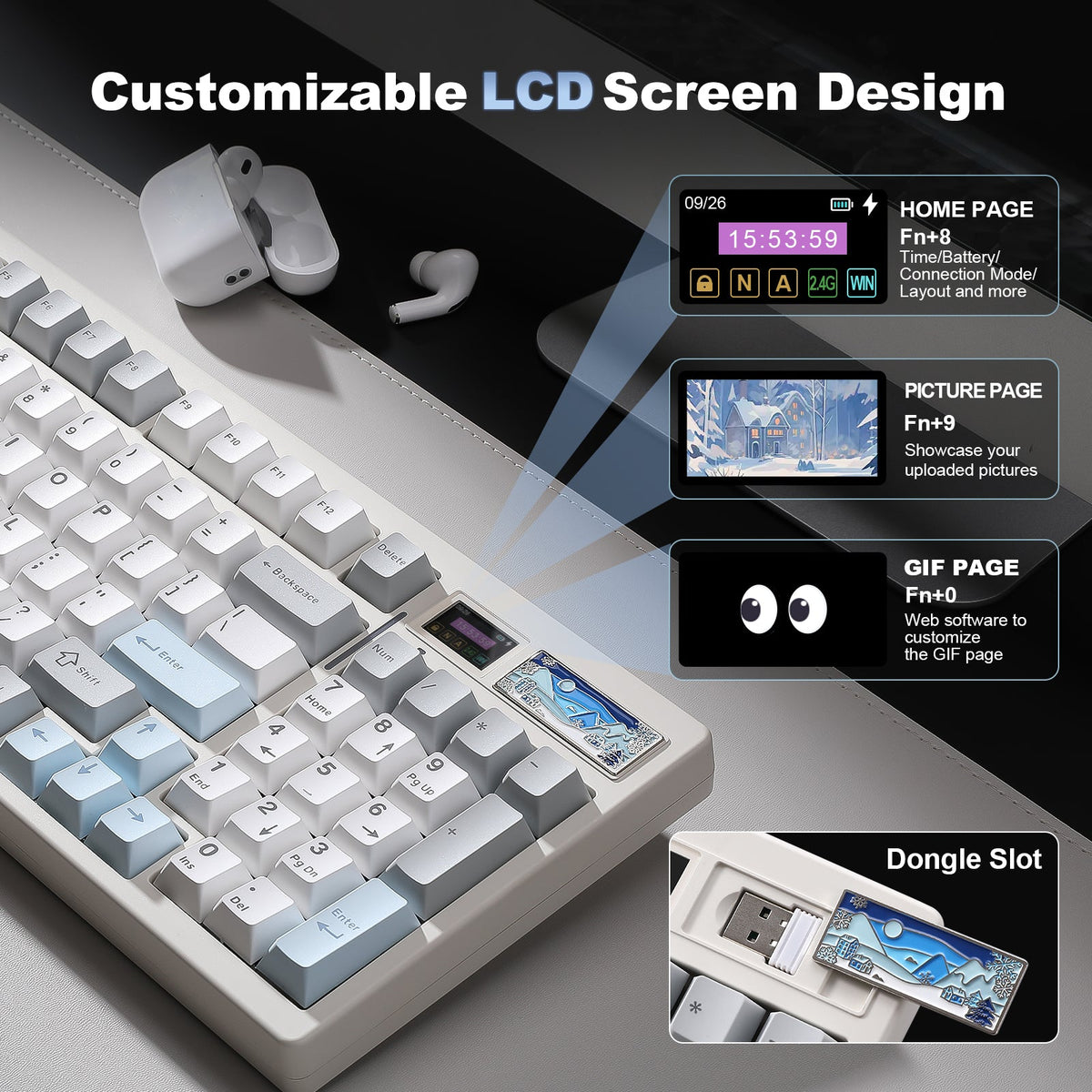 YUNZII IF99 fully assembled mechanical keyboard