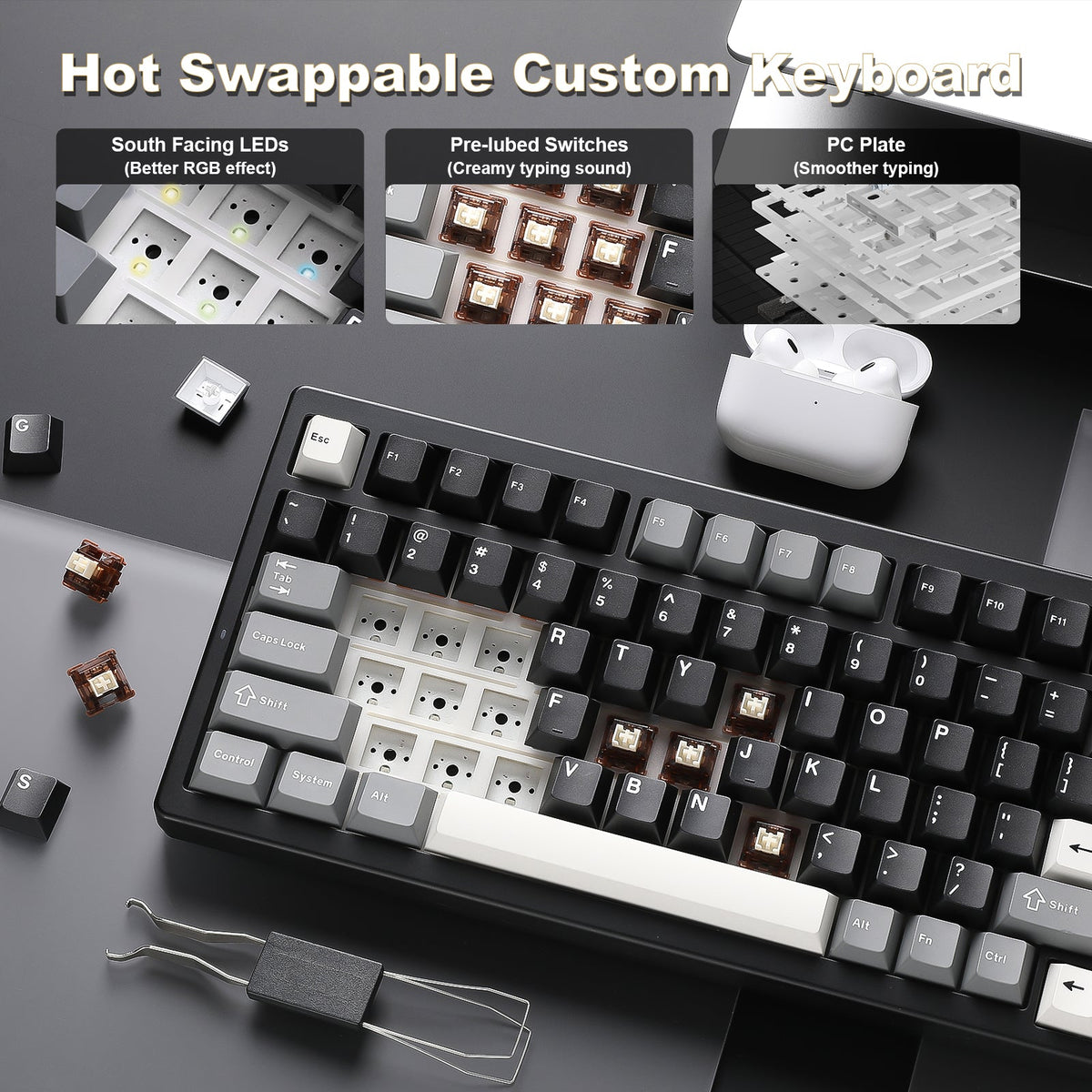 YUNZII IF99 fully assembled mechanical keyboard